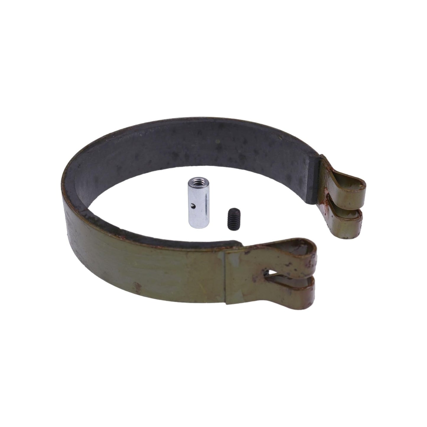 Bande de frein et goupille de 10 cm (4 pouces) pour de nombreux modèles de karts, minimotos, quads et véhicules tout-terrain.