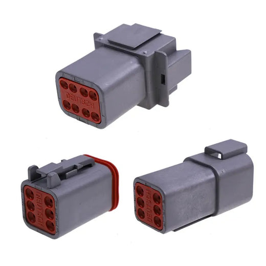750 Pcs Deutsch DT Connector Kit DT04/06-2P/2S/3P/3S/4P/4S/6P/6S/08PA/08SA/12PA/12PS for 14 16 18 20 AWG Stamped Contacts Kit - KUDUPARTS