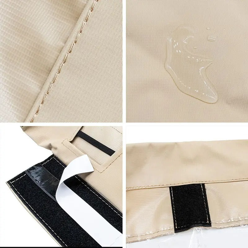 Golf Cart Bag Cover Kit 604666 for Club Car / EZGO / Yamaha / Ford - KUDUPARTS
