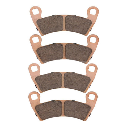 4 Pieces Front Brake Pad 2203747 2205949 1911228 2208933 for Polaris Ranger 500 570 800 900 General RZR XP 4 1000