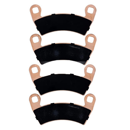 4 Pieces Front Brake Pad 2203747 2205949 1911228 2208933 for Polaris Ranger 500 570 800 900 General RZR XP 4 1000