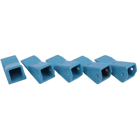 5 Pieces Bucket Tooth 2AH 2AHX for Excavator Loader - KUDUPARTS