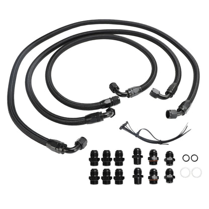 Transmission Cooler Lines Kit 21101404 for Duramax Engine LB7 LLY 6.6L Chevrolet GMC 2001-2005