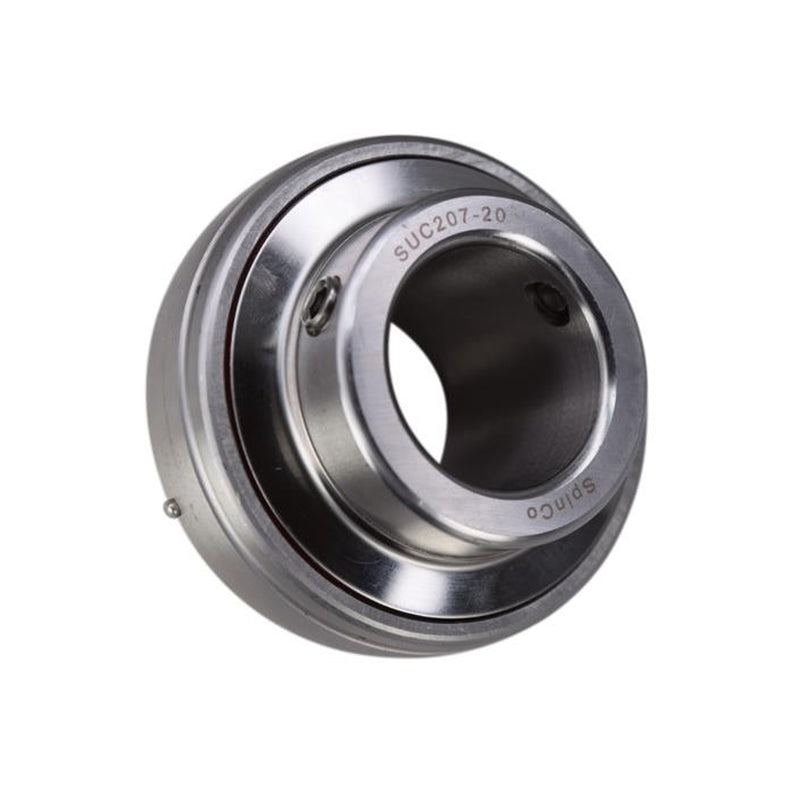 Aftermarket AMI MUC207-20 Timken SUC207-20 1-1/4" Bore Stainless Steel Insert Bearing - KUDUPARTS