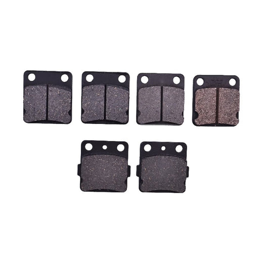 6 PCS Front & Rear Brake Pads FA54 FA84 for Yamaha ATV Blaster 200 YFS200 2003-3006 Banshee 350 YFZ350 1990-2006 - KUDUPARTS