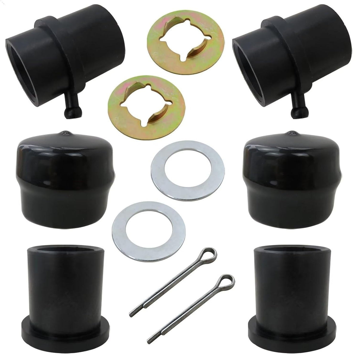 Front Wheel Bearing Rebuild 741-0990B 741-0516B 736-04228 731-08049A 714-0162 for Cub Cadet Craftsman MTD Troy-Bilt Ryobi Columbia - KUDUPARTS