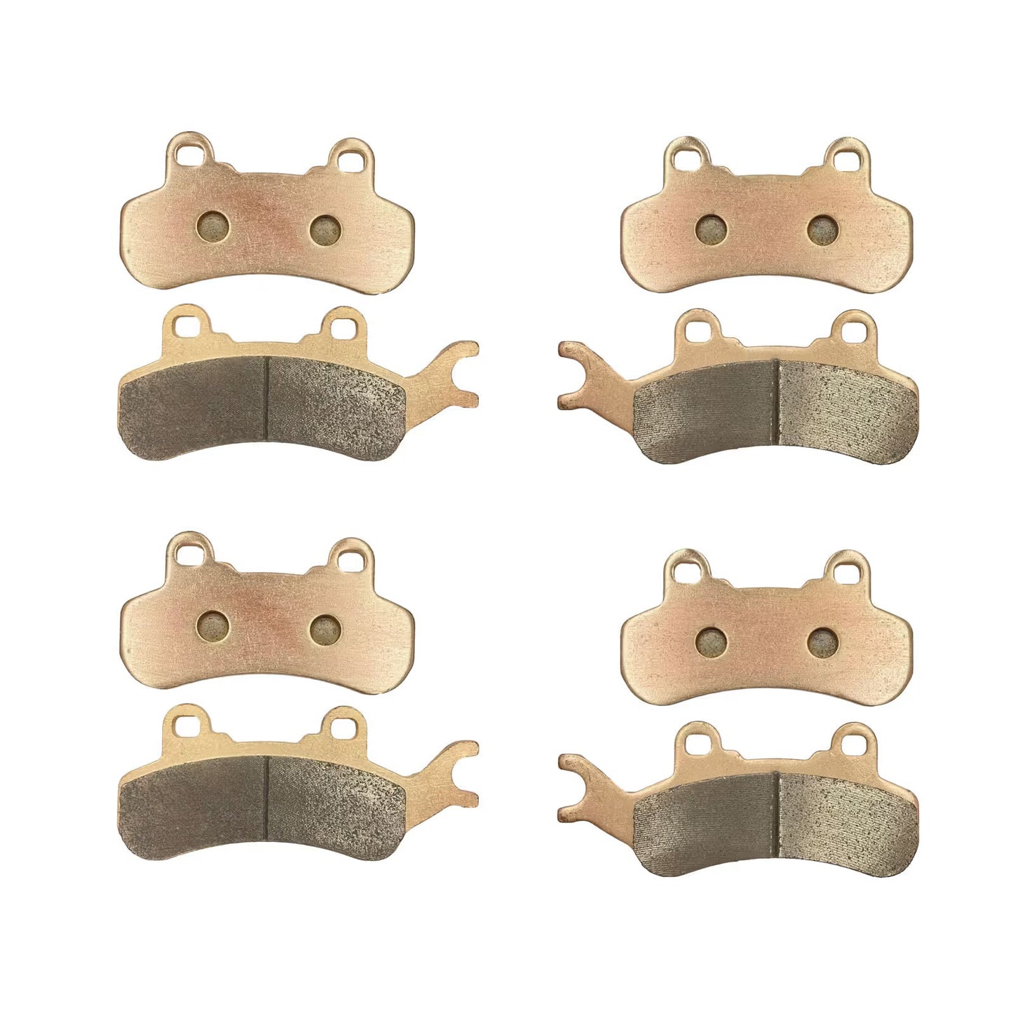 8 Pieces Front & Rear Sintered Brake Pad 715900380 715900387 for Can-Am UTV Maverick X3 MAX Sport 1000 Trail 800R 2017-2025 - KUDUPARTS