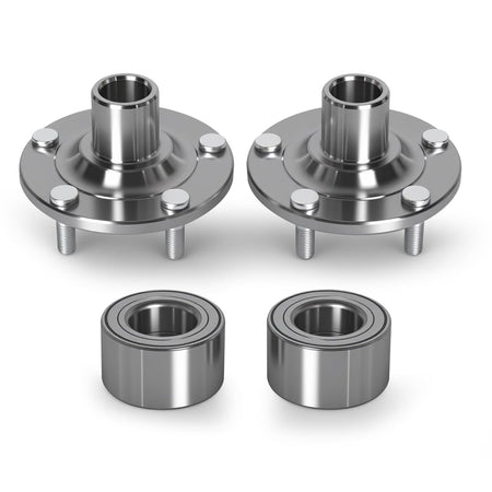 2 Sets Front Wheel Hub Bearing Kit LS-WHB003 for Mazda Vehicle 3 5 - KUDUPARTS