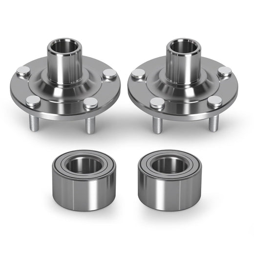 2 Sets Front Wheel Hub Bearing Kit LS-WHB003 for Mazda Vehicle 3 5 - KUDUPARTS