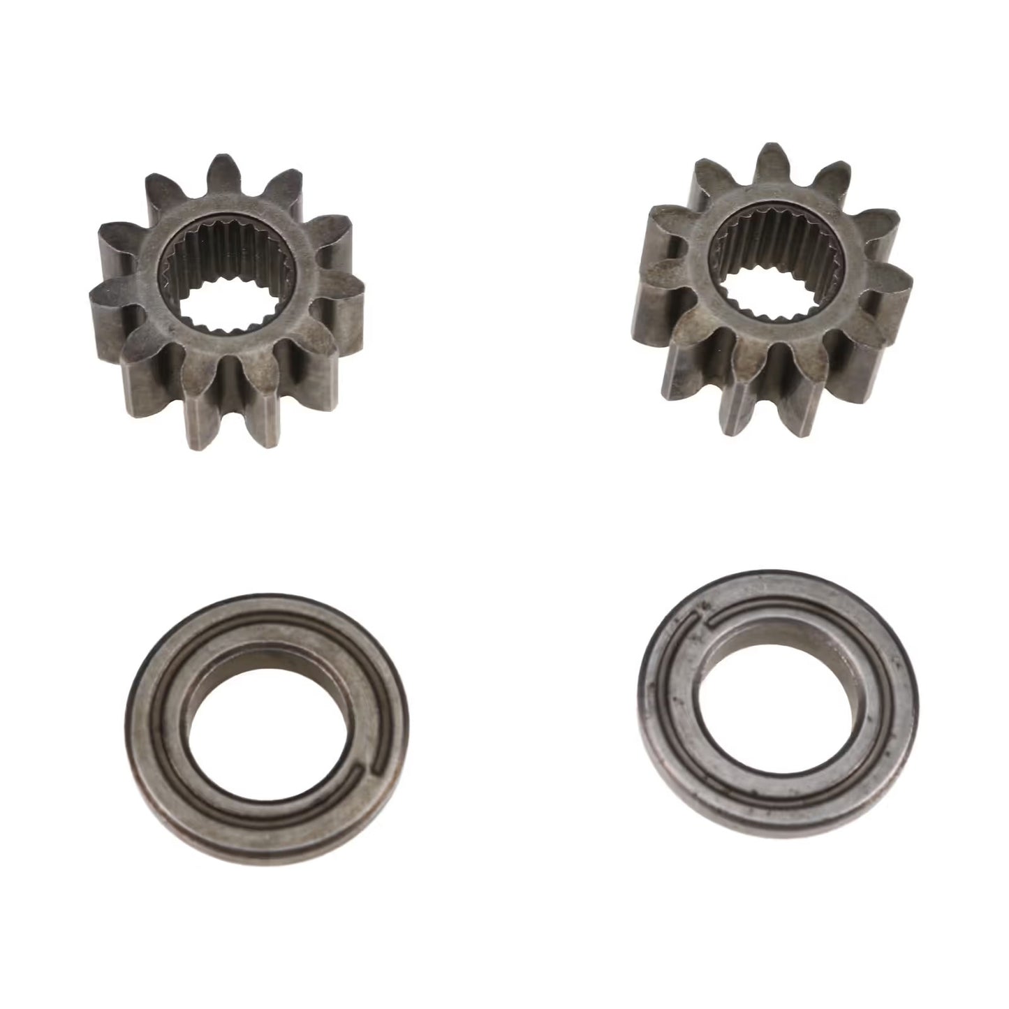 2 Pieces Steering Shaft Pinion Gear & Bushing 12-0863 741-0656 941-0656A 717-1554 for MTD Toro Cub Cadet Lawn White Outdoor Tractor