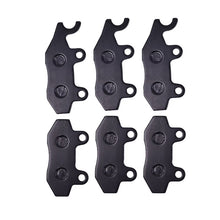 6 Pcs Front & Rear Brake Pad FA135 FA165 FA428 for Yamaha Rhino 450 660 Raptor 700 700R