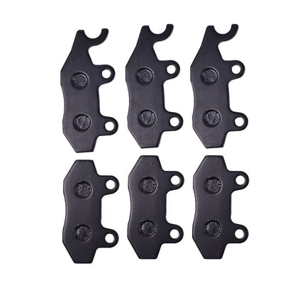 6 Pcs Front & Rear Brake Pad FA135 FA165 FA428 for Yamaha Rhino 450 660 Raptor 700 700R