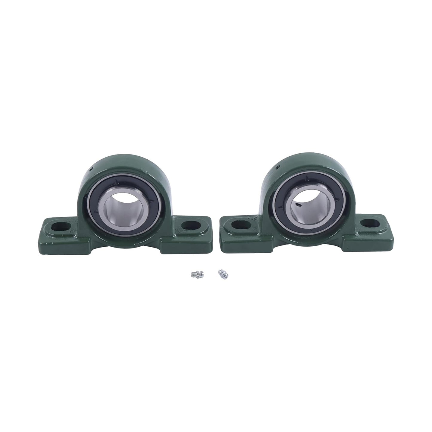 2 Pieces 1-9/16 Pillow Block Bearing NP-25 P2B-SC-109 UCP208-25 for Harvester Plow Seeder