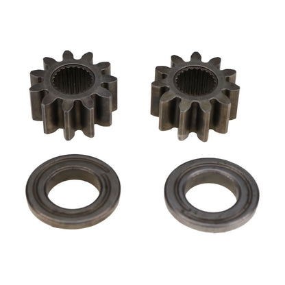 2 Pieces Steering Shaft Pinion Gear & Bushing 12-0863 741-0656 941-0656A 717-1554 for MTD Toro Cub Cadet Lawn White Outdoor Tractor