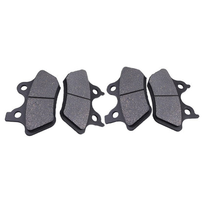 Lot de 6 plaquettes de frein avant et arrière FA400 pour motos Harley-Davidson Dyna Sportster Softail Touring