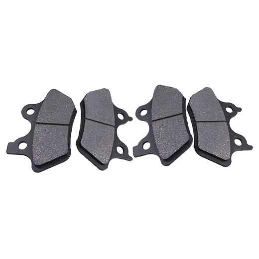 6 Pcs Front Rear Brake Pad FA400 for Harley-Davidson Motorcycle Dyna Sportster Softail Touring - KUDUPARTS