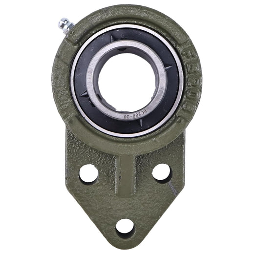 1-1/4" Insert Bearing with 3-Bolt Bracket Flange UCFB206-20 for Agricultural & Industrial Equipment - KUDUPARTS