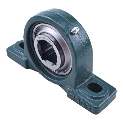 1-1/8" Aftermarket Tufline TPBT60 GW208PPB5-P Square Disc Harrow Pillow Block Bearing