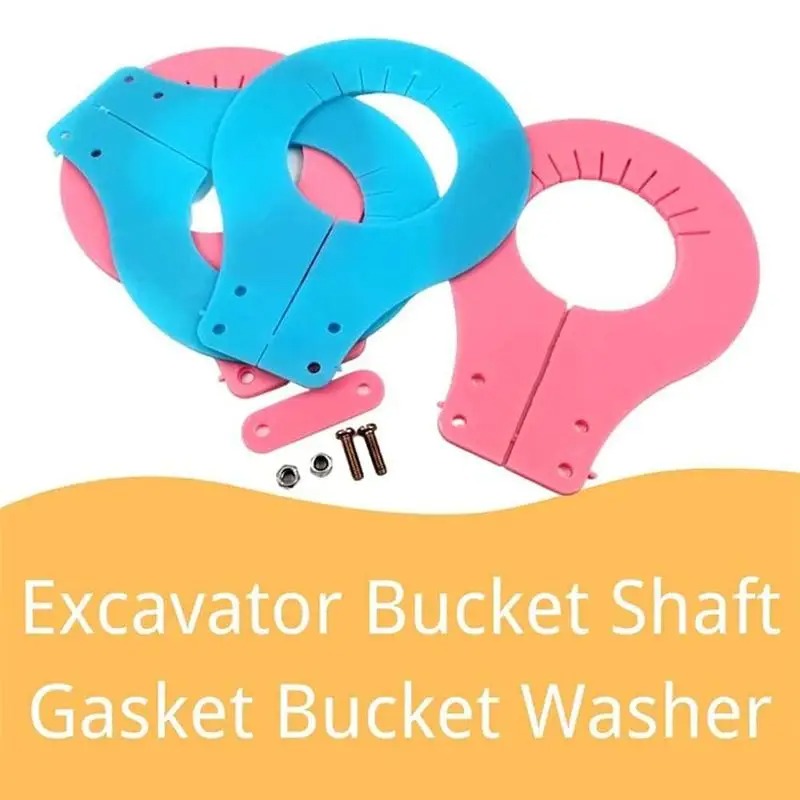 8Pcs 50mm Non-dismantling Bucket Pin Shim Kit for Caterpillar CAT Bobcat John Deere Komatsu Kubota Takeuchi CASE Excavator And Skid Steer Loader