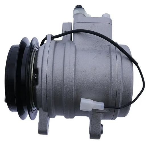 146283-03200 SP10 A/C Compressor with Single Groove 12volt Cluch for Mahindra Tractor 4510 5010 2538 - KUDUPARTS