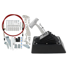 Universal StarShifter 3 & 4 Speed Dual Automatic Shifter Assembly for GM TH400 350 250 - Replaces B&M 80675 - KUDUPARTS