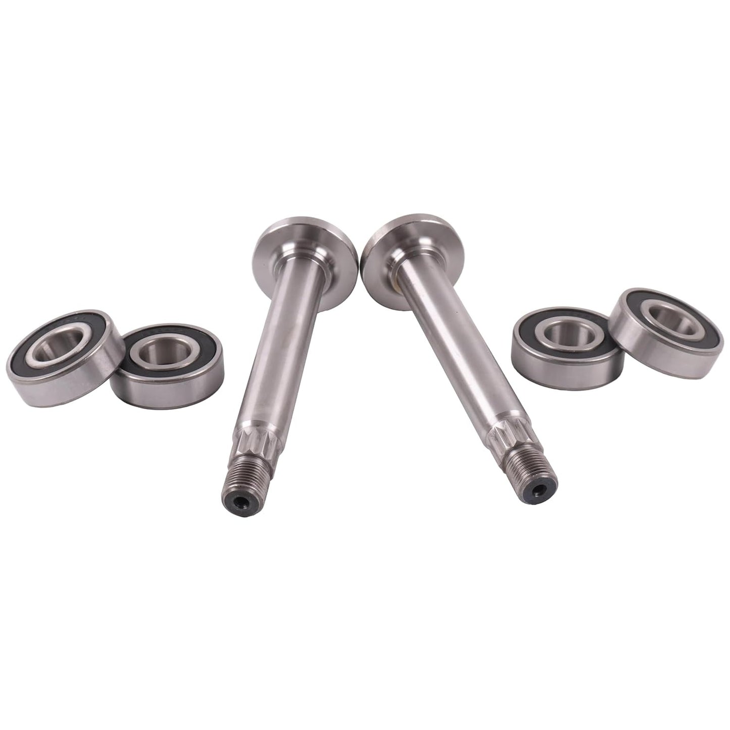 Spindle Shaft With Bearing Kit 738-1186 753-06348 for Cub Cadet Lawn Tractor LT1045 LT1046 MTD Tory Bilt Mower