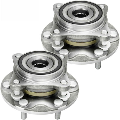 2 Sets Front Wheel Hub Bearing Kit 950-001 for Lexus GX460 GX470 Toyota 4Runner Tacoma FJCruiser - KUDUPARTS