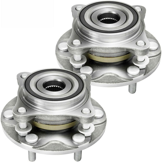 2 Sets Front Wheel Hub Bearing Kit 950-001 for Lexus GX460 GX470 Toyota 4Runner Tacoma FJCruiser - KUDUPARTS