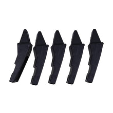 Ensemble de 5 tiges boulonnées, dents et axes 6737322 pour de nombreux godets de chargeuses compactes Bobcat