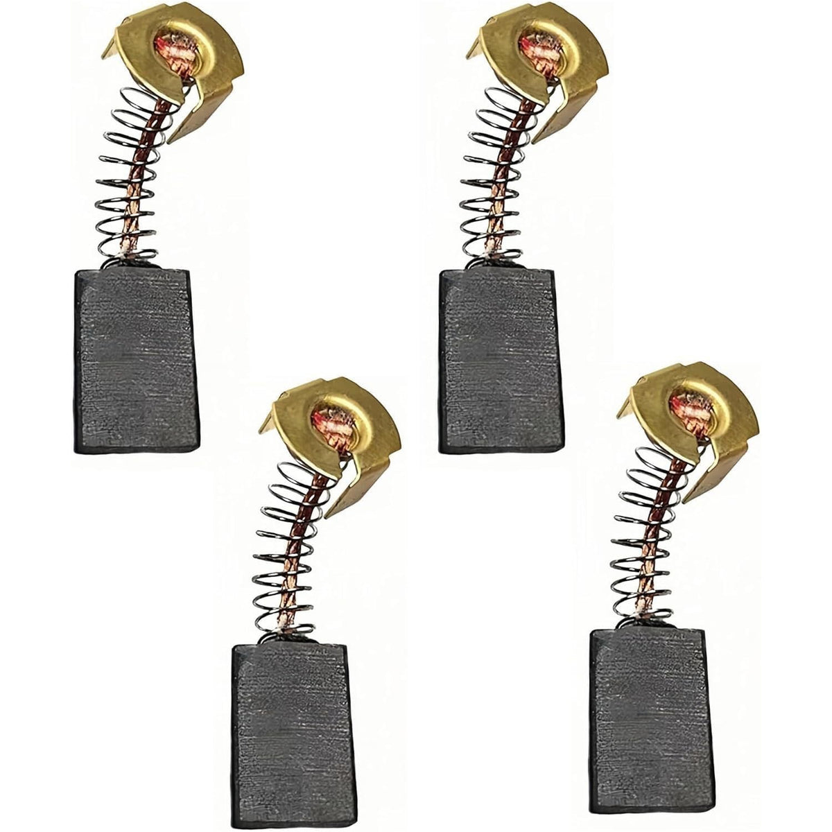 4 Pieces Carbon Motor Brush 5140033-19 for DeWalt Table Saw DW745 DWE7480 DWE7490X DWE7491RS DWE7499GD - KUDUPARTS