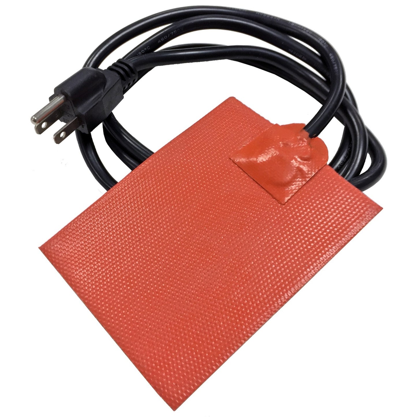 Calentador de almohadilla de silicona de bloque de 120 V y 500 W 3400034 para depósito de aceite de motor, transmisión, fluido hidráulico y biocombustible