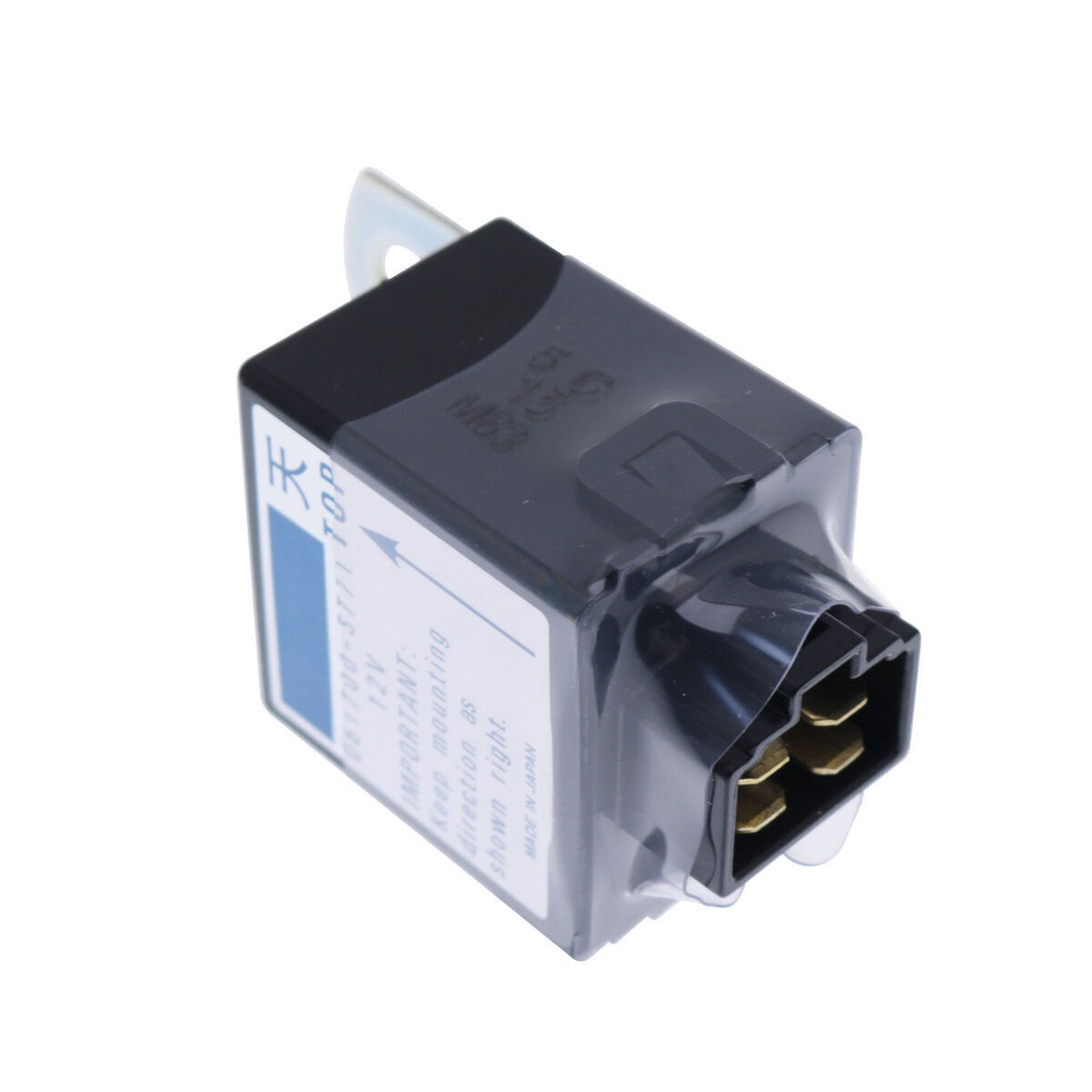 Time Delay Relay Solenoid 061700-3770 for Denso Kubota Engine Stop Relay 12V(Ship to US Only.) - KUDUPARTS