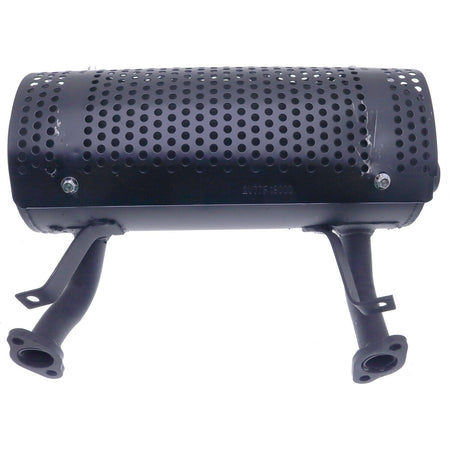 Right Side Muffler for Honda Engines GX610 GX620 GX630 GX660 GX670 GX690 (Starter Side Outlet) - KUDUPARTS