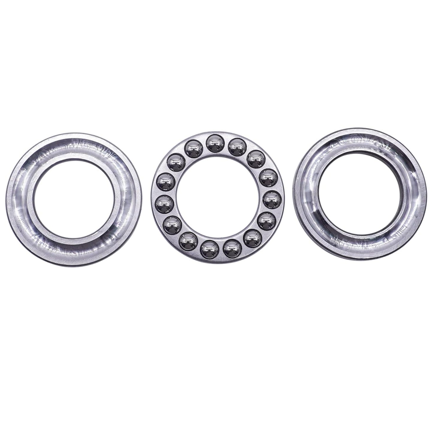 2 piezas de rodamientos de bolas de empuje de 30 x 52 x 13 mm 50551 para transmisión hidráulica 00386200 00386300 036689 015680