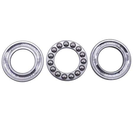 2 Pieces 30*52*13mm Thrust Ball Bearing 50551 for Hydro Gear Transmission 00386200 00386300 036689 015680 - KUDUPARTS