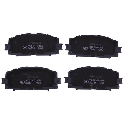 4 Rear Brake Pads 04465-47070 for Toyota Prius 2010-2015