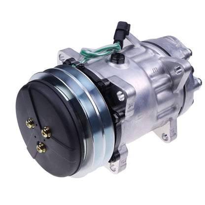 12V 1PK 125mm SD7H13 A/C Compressor 8946 for Volvo Excavator