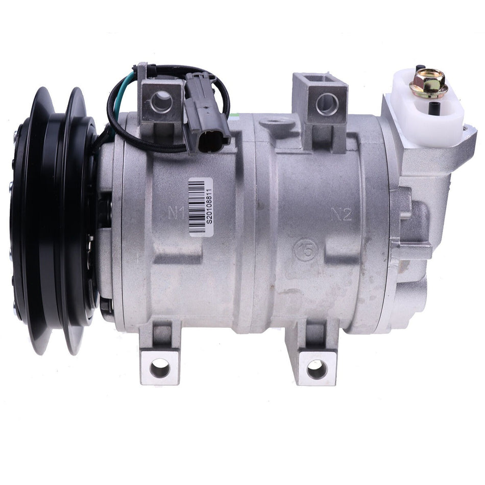 DKS15CH Air Conditioning Compressor 4456130 for John Deere Excavator 210 135C 370C 75C 80C 210CW 200CLC