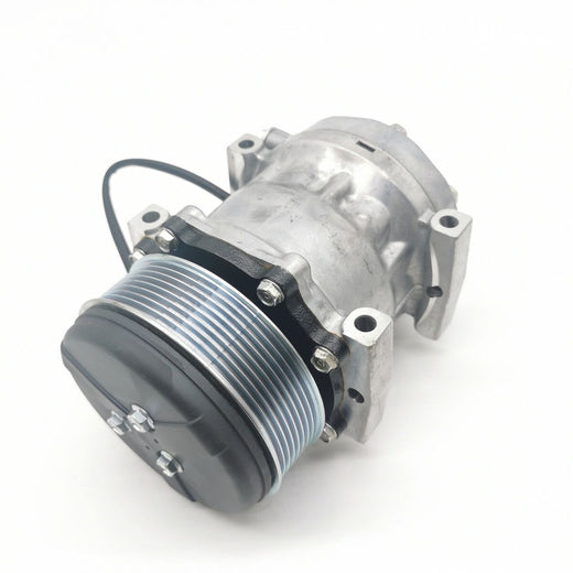 SD7H13 A/C Compressor 569-07-88122 for Komatsu Wheel Loader WA500-7 WA500-8 - KUDUPARTS