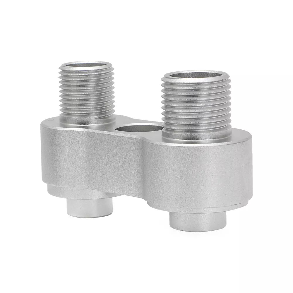 Adaptateur droit pour compresseur de climatisation, en aluminium CNC, pour LS GM R4
