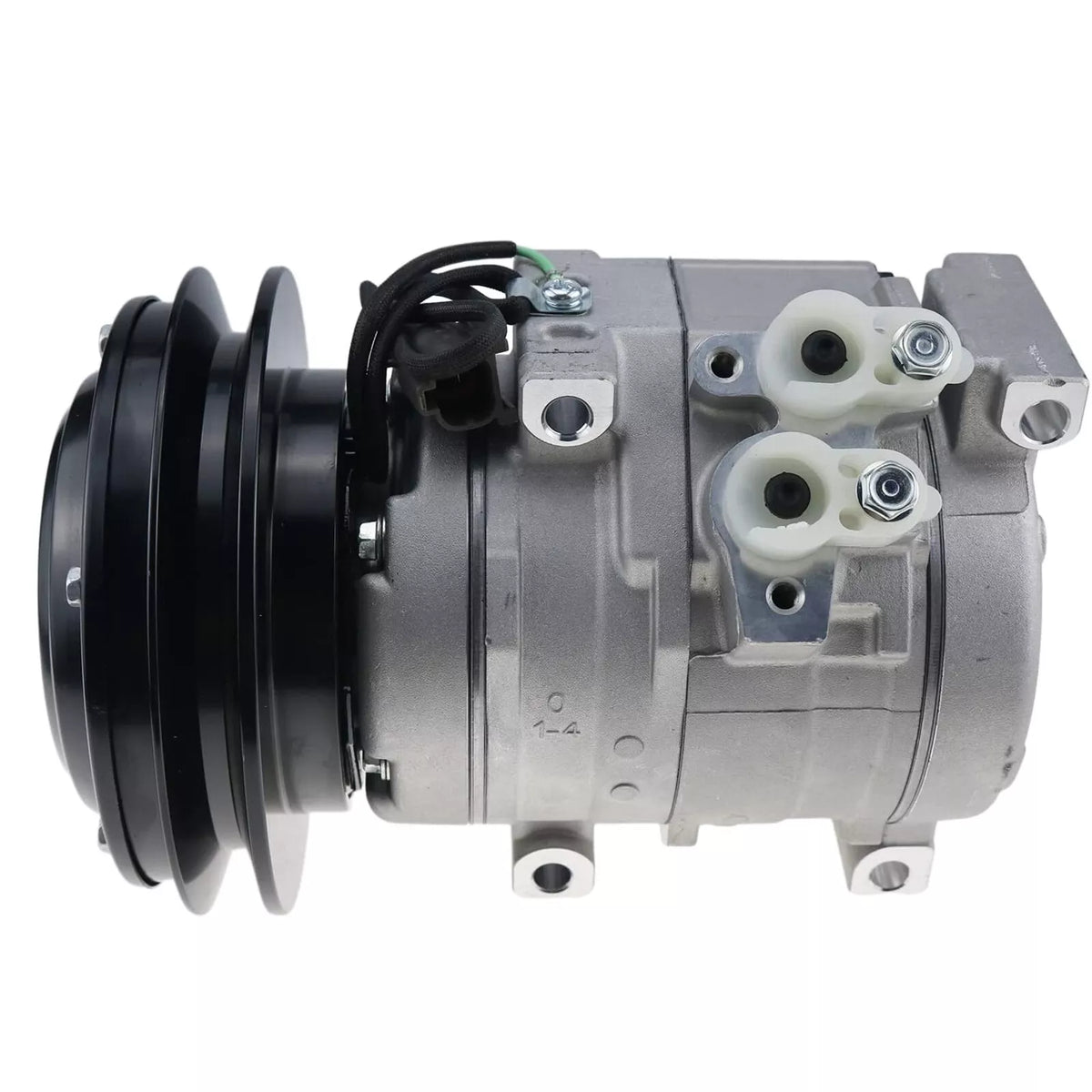 10S15C Air Conditioning Compressor 4431081 for John Deere Excavator 120C 160CLC 180 180CW - KUDUPARTS