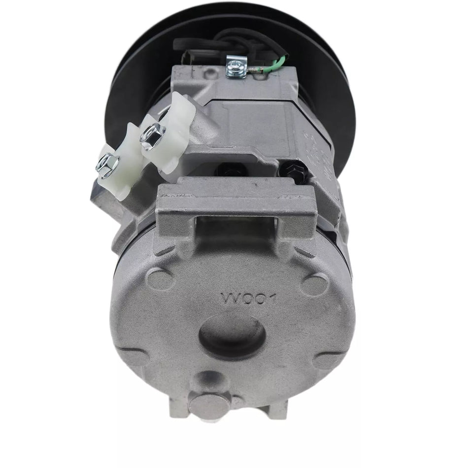 10S15C Air Conditioning Compressor 4431081 for Hitachi Excavator ZX110 ZX120 ZX130 ZX130W ZX160 ZX180W