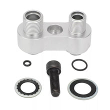 Adaptateur droit pour compresseur de climatisation, en aluminium CNC, pour LS GM R4