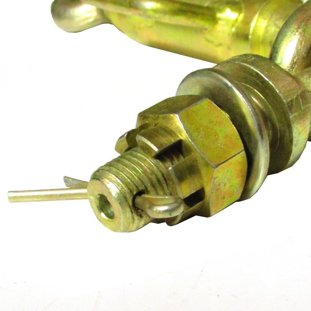 Cadena estabilizadora de enganche de tres puntos universal de 11,75" a 13,5" con estabilizador y antibalanceo 159-350 873-159350 para tractores de 15 a 40 HP