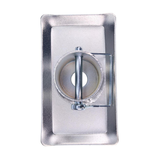 Trailer Jack Foot Plate With Lock Pin 26029 - KUDUPARTS