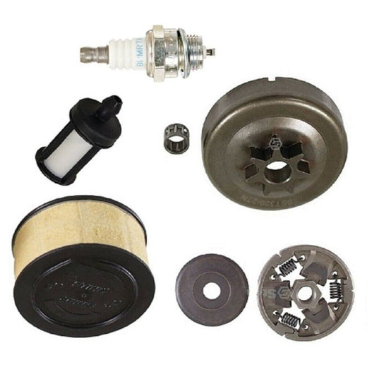 Sprocket Clutch Assembly Tune Up Kit 1141 640 2001 1121 160 2051 for Stihl Chainsaw MS271 MS291 - KUDUPARTS