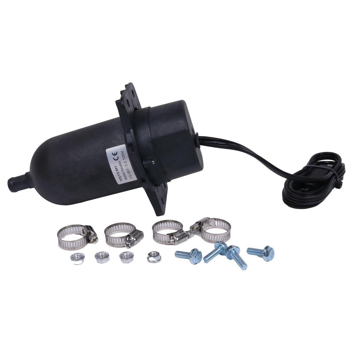 1000W 240V Engine Block Heater 590-600 TPS102GT10-000 Option 100-120F - KUDUPARTS