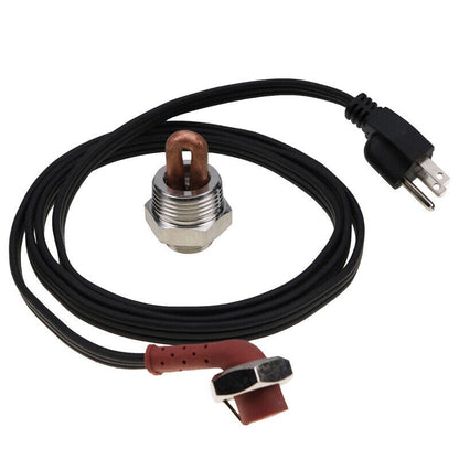 Engine Block Heater Warmer for Massey Ferguson Tractor 90 165 175 180 3155 1100 1130