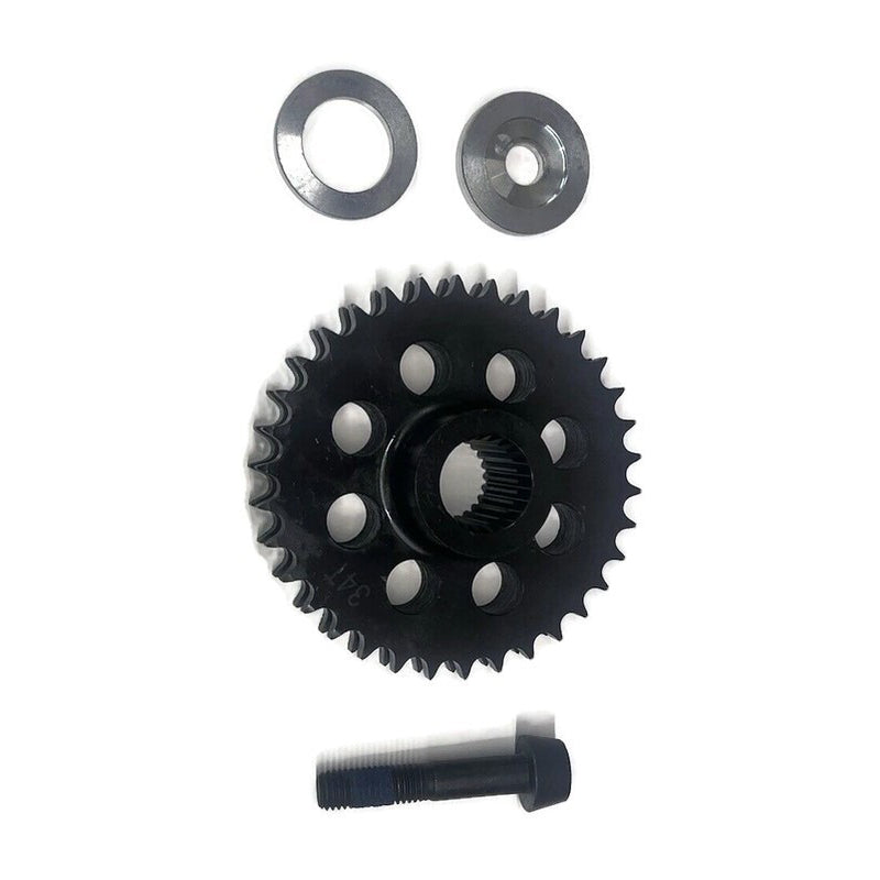 Solid Sprocket Compensator Kit 1120-0390 for Harley-Davidson Switchback Softail FatBoy Dyna Rocker Blackline