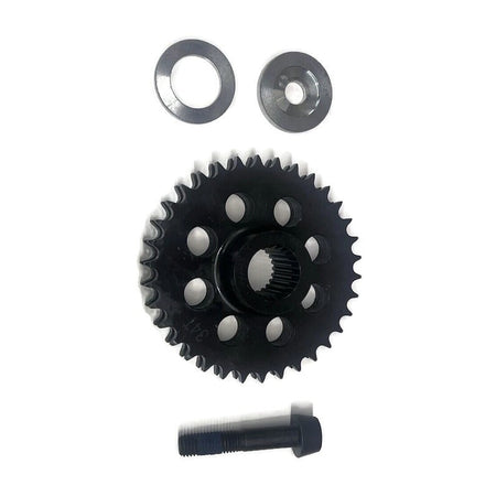 Solid Sprocket Compensator Kit 1120-0390 for Harley-Davidson Switchback Softail FatBoy Dyna Rocker Blackline - KUDUPARTS